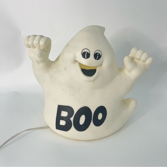 No brand Other - Vintage Halloween Ghost BOO! Blowmold Light Up Indoor Outdoor